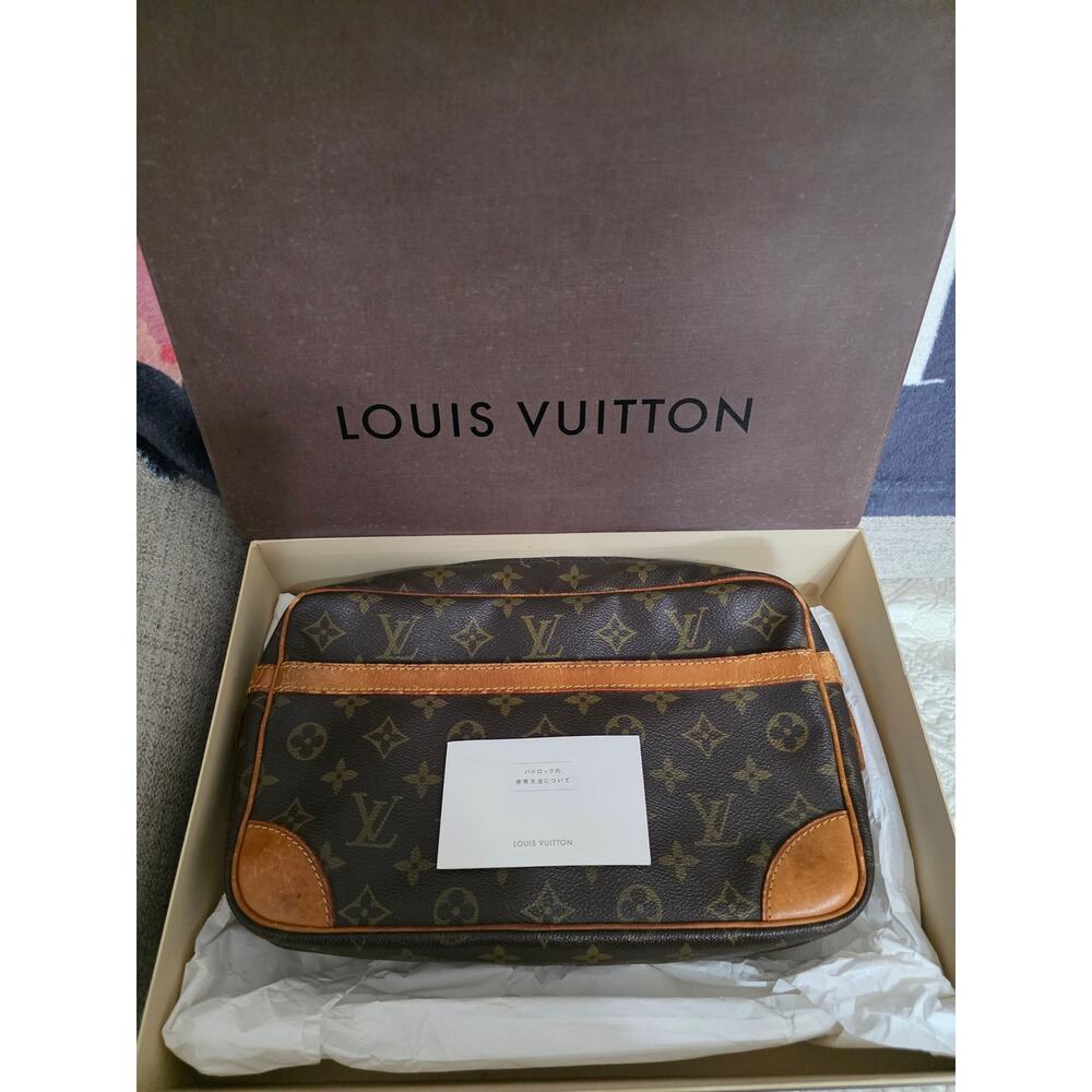 Pre-loved Monogram Vintage Louis Vuitton Compiègne 28 with BOX